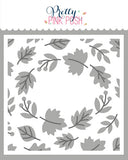 Layered Fall Wreath Stencils (2 Pack)