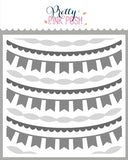 Layered Garlands Stencils (3 Pack)