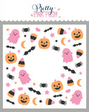 Layered Halloween Wreath Stencils (3 Pack)