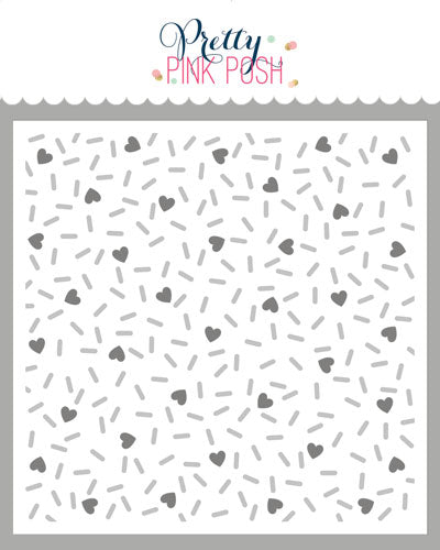 Layered Heart Sprinkles Layered Heart Sprinkles