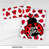 Layered Ladybugs Stencils (3 Pack)