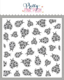 Layered Ladybugs Stencils (3 Pack)