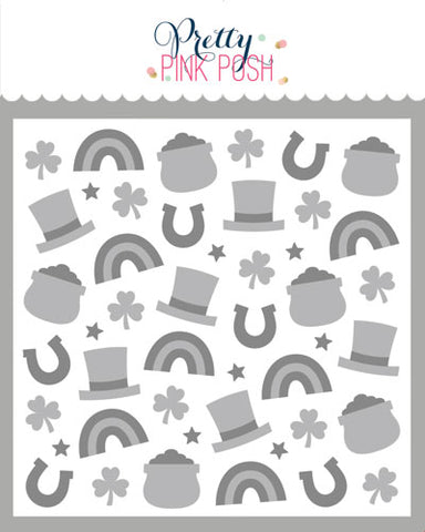 Layered Lucky Items Stencils (2 Pack)