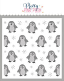 Layered Penguins Stencils (3 Pack)