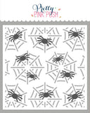 Layered Spider Webs Stencils (2 Pack)