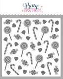 Layered Sweet Candies Stencils (2 Pack)