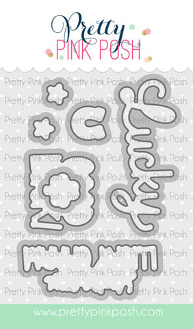 Lucky to Know You Coordinating Dies