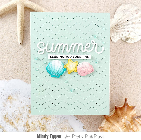 Chevron Pierced Plate Die – Pretty Pink Posh LLC