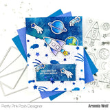 Layered Shooting Stars Stencils (2 Pack)
