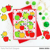 Patterned Apples Stamp Set