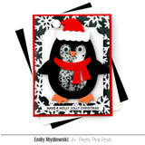 Snowflake Background Stencil