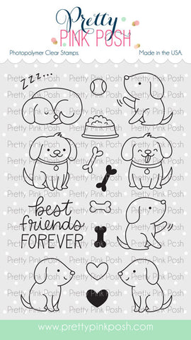 Playful Puppies Stamp Set