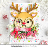 Reindeer Face Shaker Dies