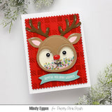 Reindeer Face Shaker Dies