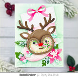 Reindeer Face Shaker Dies