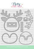 Reindeer Face Shaker Dies
