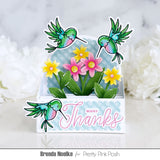 Hummingbird Thanks Stamp Set