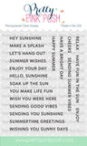 Sentiment Strips: Summer Stamp Set