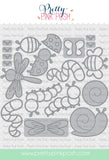 Stitched Bugs Dies