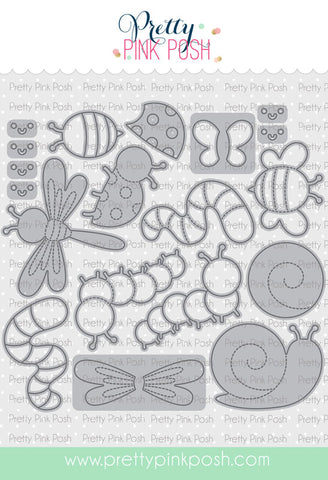Stitched Bugs Dies