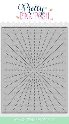 Sunburst Pierced Plate Die