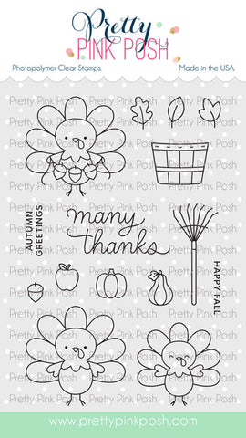 Turkey Friends Stamp Set
