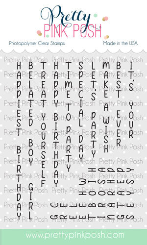 Upright Greetings: Birthday Upright Greetings: Birthday