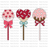 Valentine Cake Pops Dies