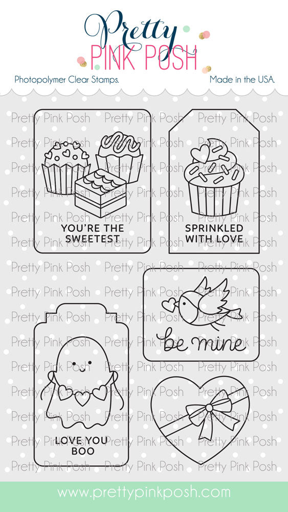Valentine Tags Stamp Set