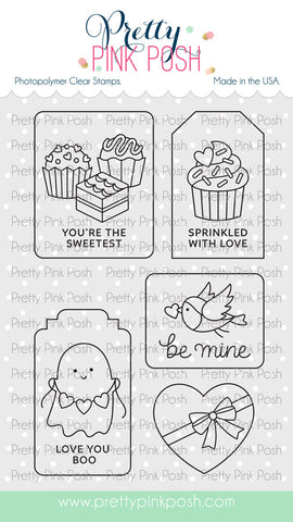 Valentine Tags Stamp Set