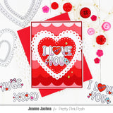 Valentine Word Scenes Stamp Set