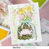 Layered Blooming Vines Stencils (2 Pack)