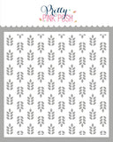 Wheat Pattern Stencil