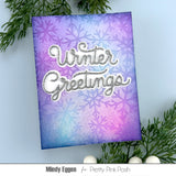 Snowflake Background Stencil