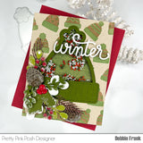 Layered Winter Hats Stencils (2 Pack)