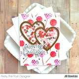 Layered Valentine Cake Pops Stencils (3 Pack)