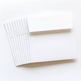 Mini Square Envelopes (White)