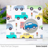 Layered Cars Stencils (3 Pack)