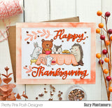Thanksgiving Scene Stamp Set