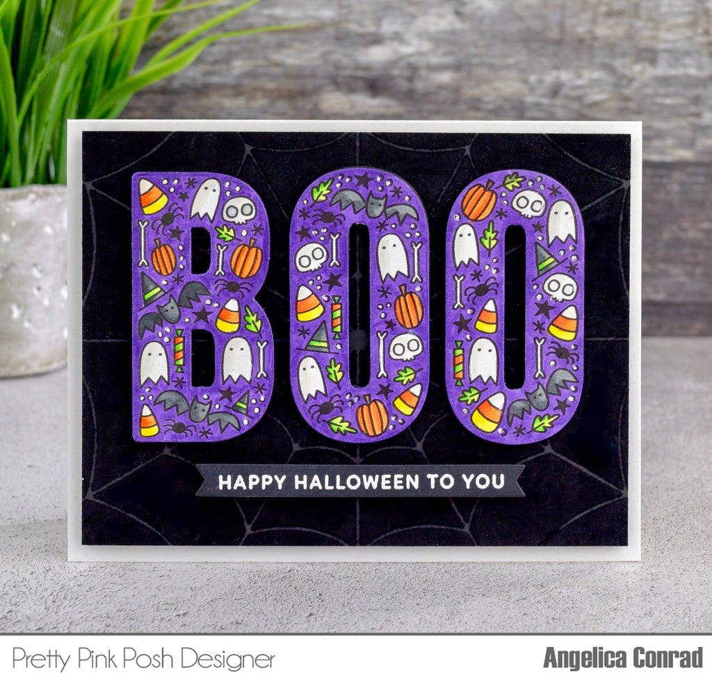 Spider Web Stencil – Pretty Pink Posh LLC