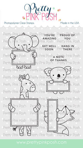 Animal Signs Stamp Set