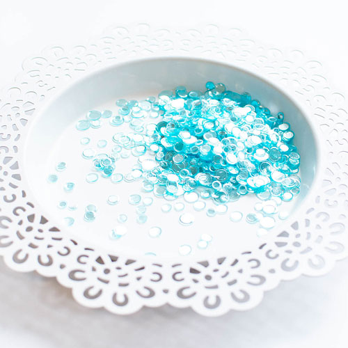 Aqua Shimmer Confetti Mix