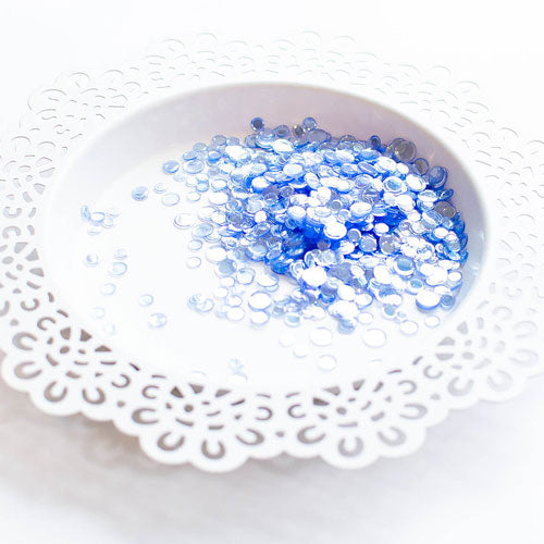 Blue Shimmer Confetti Mix