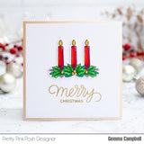 Christmas Candles Coordinating Dies
