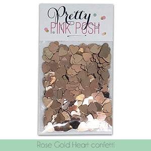 Pink Heart Confetti