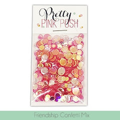 Confetti Mix Pink Poster