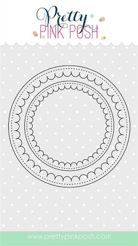 Scallop Circles Dies