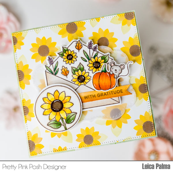 Fall Envelopes Stamp Set Pretty Pink Posh LLC