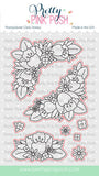 Floral Corners Stamp Set