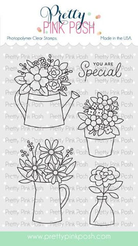 Flower Bouquets Stamp Set